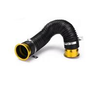 tuyau d'admission d'air Tuyau D'admission Froid Flexible Universel 3 Pouces Pour Moteur Voiture Tube D'alimentation Avec Connecteur Support D'admission D'air 76 Mm EntréEs D'Air(Gold)