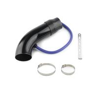 Tuyau D'admission D'air Universel En Aluminium 76 Mm, 3 Pouces, Système Froid Pour Voiture Tube D'induction Turbo Tuyau D'admission(Le noir)