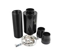 Tuyau D'admission D'air Universel En Fiber Carbone Avec Tuyau D'admission Kit Filtre D'admission D'air À Haut Débit, 76mm/3 Pouces Air Froid Tuyau D'admission d'air