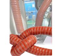 Tuyau d'admission flexible,tuyau d'échappement for chauffage de voiture,extraction de fumées industrielles,conduit d'air de refroidissement des freins(ID 89mm/3.5in,400cm/157.5in)