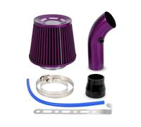 Tuyau D'admission Kit De Modification Du Filtre D'admission D'air Froid Cartouche Filtrante En Alliage D'aluminium 76 Mm À Air Pour Voiture(Violet)