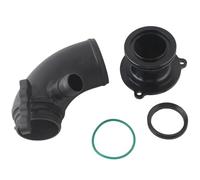 Tuyau D'admission Pour Golf 7 Pour A3 Pour EA888 Pour Gen3 Voiture Turbo Entrée Sortie Mise À Niveau Tuyaux Tubes D'admission Turbo Silencieux Supprimer Durite Admission Air(BLACK)