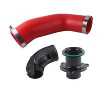 Tuyau D'admission Pour Golf 7 Pour A3 Pour EA888 Pour Gen3 Voiture Turbo Entrée Sortie Mise À Niveau Tuyaux Tubes D'admission Turbo Silencieux Supprimer Durite Admission Air(RED HOSE C)