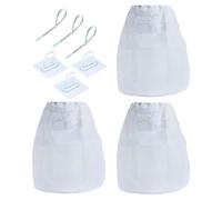 Tuyau d'aération de sèche-linge, kit récupérateur de peluches, seau de filtre avec filtre à peluches réutilisable pour sèche-linge sans ventilation, seau d'aération réutilisable pour éviter les