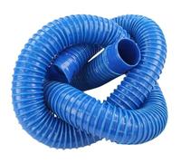 Tuyau d'aération en caoutchouc PVC bleu, 5 m, for terrasse, jardin (30 à 300 mm)(65mm)