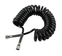 Tuyau d'aérographe en polyuréthane avec raccords femelles BSP pour compresseur d'air, connecteur flexible anti-fuite pour usage professionnel et amateur