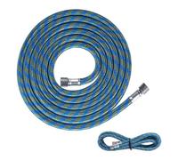 Tuyau d'air à haute pression-tuyau de ligne d'air tressé de 1/8 pouces, conception anti-beurre flexible | Tuyau de compresseur de 1,8 m pour instruments industriels, peinture par pulvérisation, garage