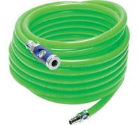 Tuyau d'air comprimé avec raccord de sécurité DN 7.2, 12 bar, 10 mètres, diamètre extérieur 15 mm