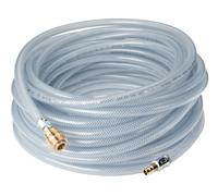 Tuyau d'air comprimé avec raccord DN 7.2, 16 bar, 5 mètres, diamètre extérieur 20 mm