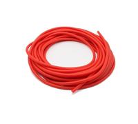 Tuyau d'air en latex de 1,6 mm à 17 mm, rouge, 1 m et 3 m (DI 2 mm x 4 mm OD, 1 m)
