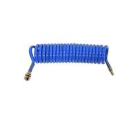 YATO Tuyau d'air en spirale YT-24207 PU 5 m Bleu