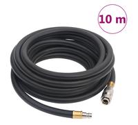 vidaXL Tuyau d'air hybride noir 20 m caoutchouc et PVC