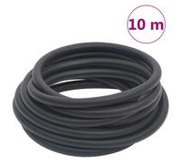 vidaXL Tuyau d'air hybride noir 100 m caoutchouc et PVC