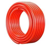 Tuyau d'air pneumatique en polyuréthane for compresseur, 10 m/20 m/50 m/100 m, 4 mm, 6 mm, 8 mm, 10 mm, 12 mm (bleu, 10 m, 10 x 6,5 mm)(Orange 10m,10x6.5mm)