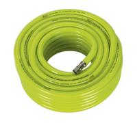 Tuyau D'Air Sealey Haute Visibilité 20M X 10Mm Avec Raccords 1/4"BSP AHFC2038