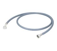 Tuyau d'alimentation de 4 m pour machine à laver et lave-vaisselle | Raccords 3/4"", 1 x droit, 1 x coudé (raccord domestique)
