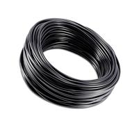 Tuyau d'alimentation du système Micro-Drip Tuyau d'alimentation flexible, peut être posé au-dessus ou au-dessous du sol, stabilisé aux UV 12mm 50m(164ft)