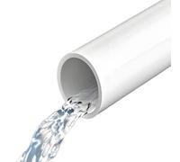 Tuyau d'alimentation en eau en PVC rigide résistant à la Corrosion, 1M, blanc, diamètre extérieur 20-40mm, paroi de 2mm(20MM)