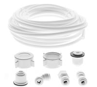 Tuyau d'alimentation en eau + kit de connexion pour réfrigérateur Samsung double porte de style américain, diamètre 6,35 mm - Spares2Go.