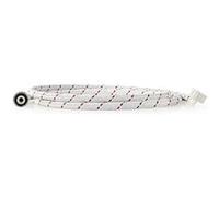 NEDIS Tuyau d'alimentation en Nylon | 3/4 « » Droit | 3/4 '' Angled | 10 Bar | 90 °C | 1.50 m | Application: Machine à Laver/Plat | Nylon | Blanc/Rouge
