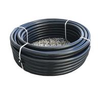 Tuyau d'alimentation en polyéthylène, conduite d'eau, tuyau de pose, conduite d'alimentation 16, 20, 25, 32 mm, 25 à 100 m (25 mm x 75 m)