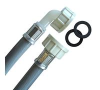 Tuyau d'alimentation pour machine à laver - 3/4" ÜM x 3/4" ÜM - Coude à 90 ° 3,50m / 3.500mm