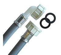 Tuyau d'alimentation pour machine à laver - 3/4" ÜM x 3/4" ÜM - Coude à 90 ° 7,00m / 7.000mm