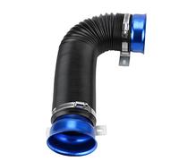 Tuyau D'alimentation Tuyau Flexible Voiture Kit Tube D'admission D'air Froid Tuyau D'admission D'air Système Conduits Froids Avec Support Connecteur Entrées d'air(Color:Bleu)