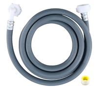 Tuyau d'alimentation universel pour machine à laver, 2,5 m, pour machines à laver et lave-vaisselle, tuyau d'alimentation en eau 3/4"