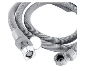 Tuyau d'arrivée Aquastop de style A29R for machines à laver et lave-vaisselle, longueur de 2,5 m avec raccords de 3/4 pouces et protection contre les fuites