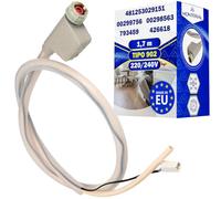 Tuyau D'arrivée D'eau Aquastop pour Lave Vaisselle 1,7m Type 902 00299756 | pour Bosch pour Balay pour Siemens pour Neff - MADE IN EU - Garantie de 10 Ans - MONTERAL