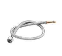 Tuyau d'arrivée d'eau chaude et froide, 1 pièce, 60 cm/80 cm/100 cm, tube tressé en acier inoxydable antidéflagrant, robinet de salle bain pointu(A,100cm)