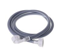 Tuyau d'arrivée d'eau for lave-linge et lave-vaisselle, 1 pièce de 2 m, tuyau de remplissage avec coude à 90 degrés, remplacement for machine à laver domestique