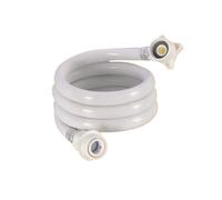 Tuyau d'arrivée d'eau multifonction for machine à laver, 1 pièce, 3/4" BSP, rallonge de tuyau 0,6 m à 3 m, accessoires d'entretien(0.8M)