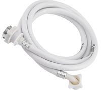 Tuyau d'arrivée d'eau pour lave-linge Connecteur de tube pour lave-linge Couleur blanche Longueur 3m