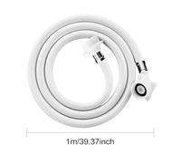 Tuyau d'Arrivée d'Eau pour Machine à Laver - Flexible D'alimentation En Eau PVC Pour Machine À Laver - Pièces De Rechange Pour Raccord D'arrivée D'eau Dans Maison Dortoir Salle De Bains Appartement Hô