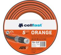 Cellfast ORANGE ATSV Tuyau d'arrosage 5 couches - Résistant aux UV - Pression d'éclatement (3/4" 15 m) - 19-060 - Bleu