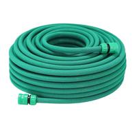 Tuyau d'arrosage 50 m - Conduite d'eau - Distributeur d'eau - Caoutchouc - Flexible - PE Vert
