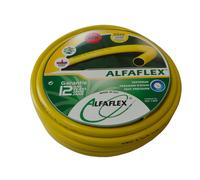 Tuyau d'arrosage - ALFAFLEX - 19 - 50m - Anti-torsion - PVC recyclé - Jaune opaque