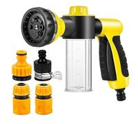 Tuyau D'Arrosage Buse Pulvérisateur 8-en-1 Modes Pistolet à Eau de Nettoyage Haute Pression pour Lavage de Chien Arrosage des Plantes Blanc (Generictb7n3iy8ep-UU3396G)