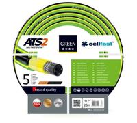 Cellfast Tuyau d'arrosage 5 couches – Flexible, résistant aux UV – 1/2 pouce 25 m Vert