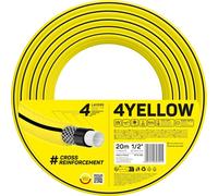Tuyau d'arrosage Cellfast 10-500 4YELLOW Tuyau d'arrosage 4 couches 20 Bar 20m 0,5 pouces jaune