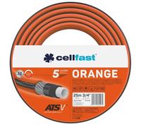 Tuyau d'arrosage - Cellfast - 25m - 5 couches - 3/4"" - Orange