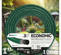 Cellfast Tuyau d'arrosage économique Vert, diamètre intérieur de 1 pouce, 10 m