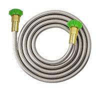 Tuyau d'arrosage court - Tuyau d'arrosage facile à transporter | Tuyau d'arrosage flexible | Tuyau d'arrosage léger avec connecteur femelle vers femelle pour arrosage de jardin extérieur