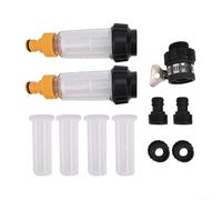 Tuyau d'arrosage de 3/4" pour nettoyeur haute pression - Design transparent - Facile à nettoyer - Aucun outil nécessaire pour le jardinage et l'arrosage en extérieur