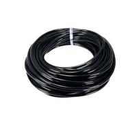 Tuyau d'arrosage de jardin (15 m) 4/7 mm, tuyau PVC 1/4" pour micro-irrigation goutte à goutte, pelouse,
