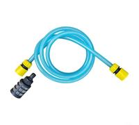 Tuyau d'arrosage de jardin en PVC flexible de 3 m pour plantes, fleurs, pelouse, cour, intérieur et extérieur, avec filtre bleu, facile à installer, efficace et durable (300 cm)