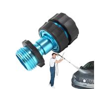 Tuyau d'arrosage Déconnexion rapide, tuyau d'eau Quick Connect, adaptateur de connecteur rapide de 3/4 pouces | Adaptateur de tuyau mâle et femelle sans liquidation, arrosage de la déconnexion