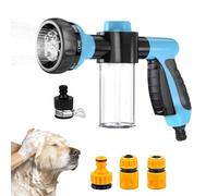 Tuyau d'arrosage en mousse à 8 voies - Pulvérisateur à buse réglable avec poignée en mousse haute pression avec bouteille | 15 x 23 cm - Pulvérisateur pour jardinage, arrosage des, entretien